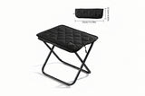 NNETM Portable Folding Camping Chair – Lightweight Aluminum Alloy Stool with Carry Bag