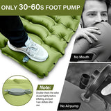 NNEOBA Ultra-Thick Inflatable Sleeping Pad with Headrest