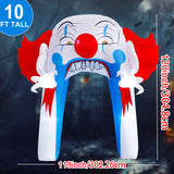 NNEOBA Halloween Clown Arch Inflatable with LED Lights