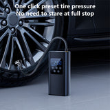 NNETM Portable Digital Air Compressor – Wireless Tire Inflator with LED Light