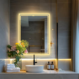 NNETMWF LED Backlit Bathroom Mirror 600x800mm