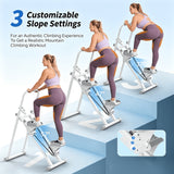 Foldable Stair Stepper with Adjustable Handlebar