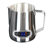 NNEOBA 600ML Stainless Steel Milk Frothing Pitcher Silver