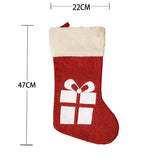 NNEOBA Christmas Stockings Reindeer Tree Holiday Decor Set (12 PCS)
