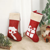 NNEOBA Christmas Stockings Reindeer Tree Holiday Decor Set (12 PCS)