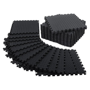 NNEOBA Durable Exercise Mat for Home Gym & Yoga (12 pack)
