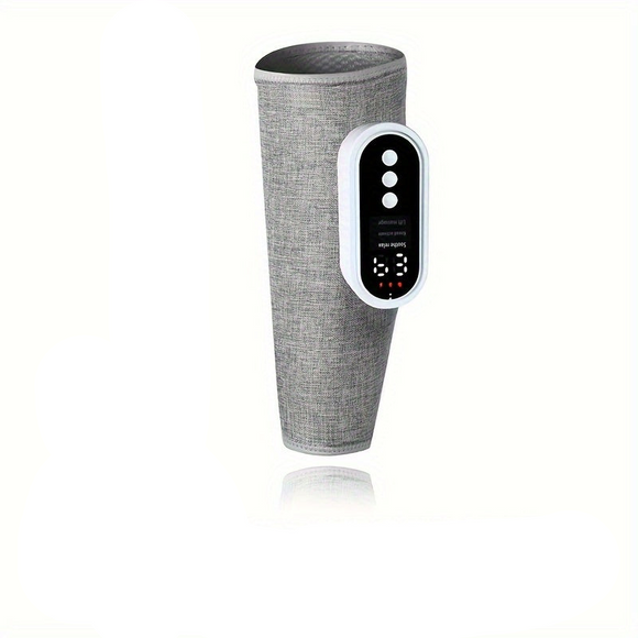 NNETM Cordless Air Compression Leg Massager with Heating Function(Grey)