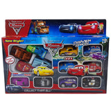 NNEOBA Disney Pixar Cars Lightning McQueen Toy Set (12Pcs)