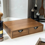 NNETM Wooden Storage Cabinet with Drawers Organizer for Kitchen