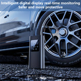 NNETM Portable Digital Air Compressor – Wireless Tire Inflator with LED Light