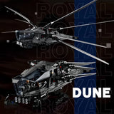 NNEOBA Dune Atreides Ornithopter Building Kit – 1369-Piece Model Set (Compatible with Major Brands