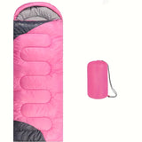 NNETM Rosy Four-Season Rectangular Sleeping Bag for Adults