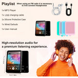 NNETM 2.4-Inch Portable MP3 Player with Speaker