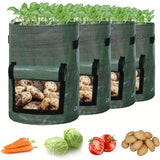 NNETM Large Potato Grow Bag with Handles Green