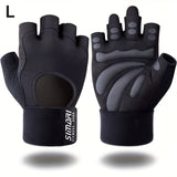 NNETM Full Palm Fitness Gloves Wrist Wrap Support
