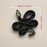 NNETM Serpent-Style Wooden Storage Rack: A Slithering Solution