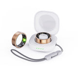 NNETM Smart Fitness Ring with Charging Case - Gold