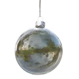 NNEOBA Large Transparent Glass Ball Christmas Ornament Set