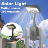 NNETM 2-Pack Solar Motion Sensor Lights – Super Bright LED, Clip-On, IP65 Waterproof for Yard, Garden & Patio