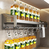 NNETM Wall-Mounted Kitchen Stainless Steel Storage Rack