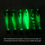 NNEOBA Luminous Wood Shrimp Squid Fishing Lure