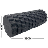 NNEOBA High-Density EPP Foam Roller – 33cm Black