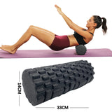 NNEOBA High-Density EPP Foam Roller – 33cm Black