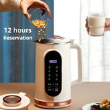 NNEOBA 1500ml Soy Milk Juicer Blender with 10-Leaf Blade