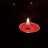 NNETM 24pcs Red Tea Light Candles