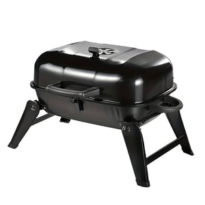 NNETM Cast Iron Charcoal Grill for Outdoor BBQ