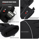 NNETM Heated Winter Gloves with 3-Temp Windproof Outdoor (3000mAh)