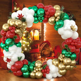 NNEOBA Christmas Balloon Garland Arch Kit (153 Pcs)