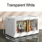 NNETM Decluttering made easy with the help of a transparent folding storage box