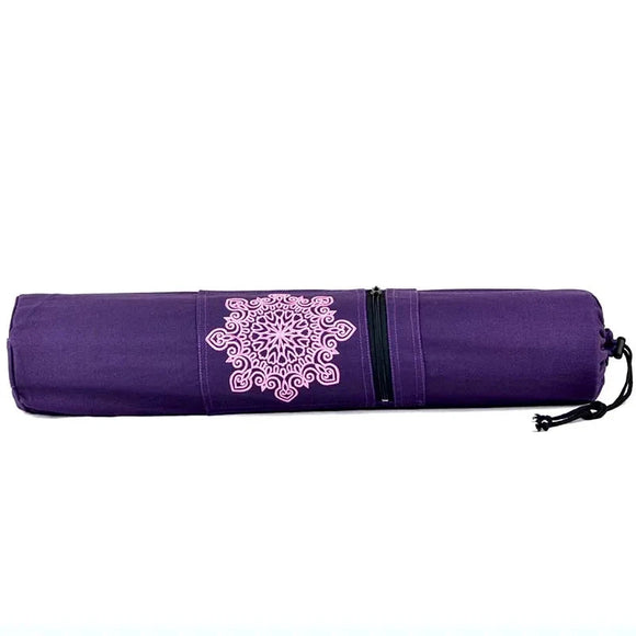 NNEOBA Canvas Cotton Yoga Mat Tote Bag with Adjustable Strap