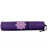NNEOBA Canvas Cotton Yoga Mat Tote Bag with Adjustable Strap