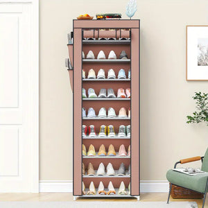 NNETM Maximize Space and Minimize Dust with our Oxford Fabric Shoe Rack