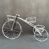 NNETM Bicycle Planter Stand for Indoor Outdoor Use