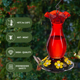 NNETM Ant-Moat Hummingbird Feeder with 6 Feeding Ports