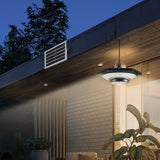 NNETM Solar LED Pendant Light with Remote & Motion Sensor