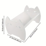 NNETM Charming Cat-Themed Bookshelf Display Stand