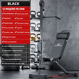 NNETM Dumbbell Sit-Up Bench Home Gym Equipment