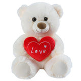 NNEOBA Heart Bear Plush Toy for Valentine's Day