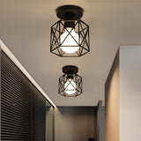 NNETM Ceiling Lights Geometric Metal Fixtures (4PCS)