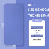 NNEOBA Thick Anti-Slip Yoga Mat