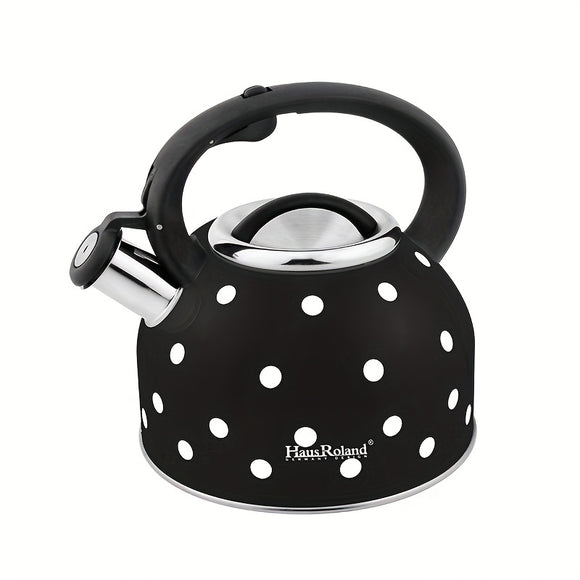 NNETM Whistling Tea Kettle Stainless Steel Stovetop (2.5L)