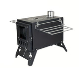 NNETM Outdoor Camping Wood Stove Tabletop Heater