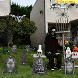 NNETM Halloween Tombstone Decoration Set of 6