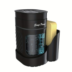NNETM Oval Soap Dispenser with Sponge Holder