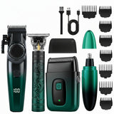 4PCS Professional Hair Trimmer and Shaver Set