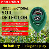 NNETM 3-in-1 High-Precision Soil pH and Moisture Meter
